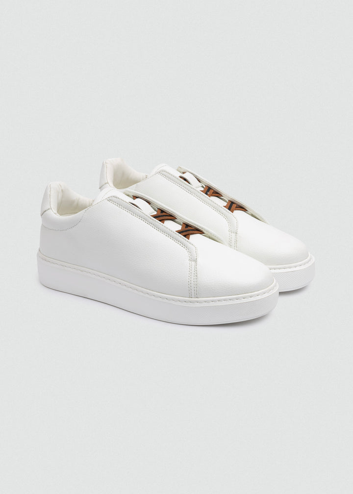 Lightweight Slip-On Sneaker in White