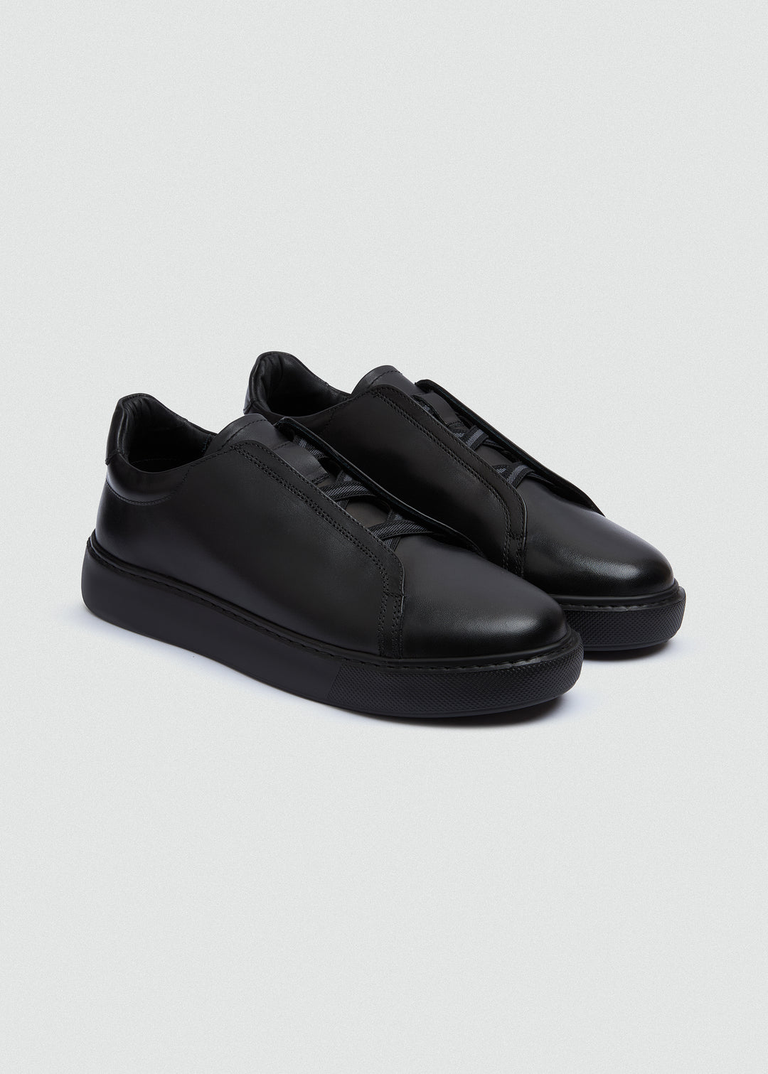 Lightweight Slip-On Sneaker - Black - pair