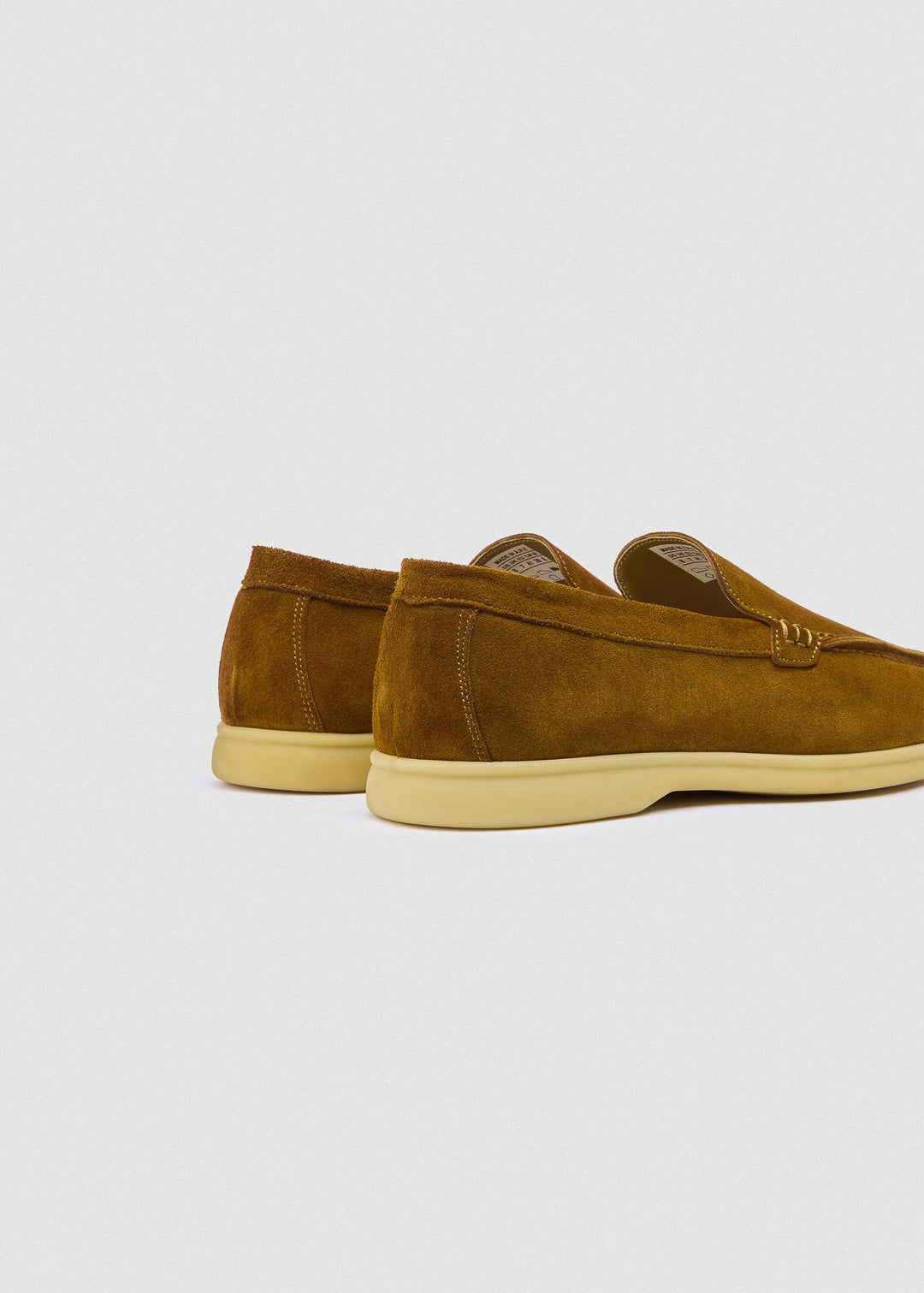 Soft Loafers - Tan, back