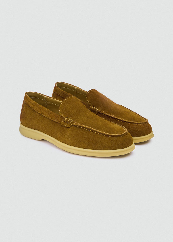 Soft Loafers - Tan, pair