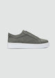 Cupsole Lace-Up Sneaker - Suede Grey