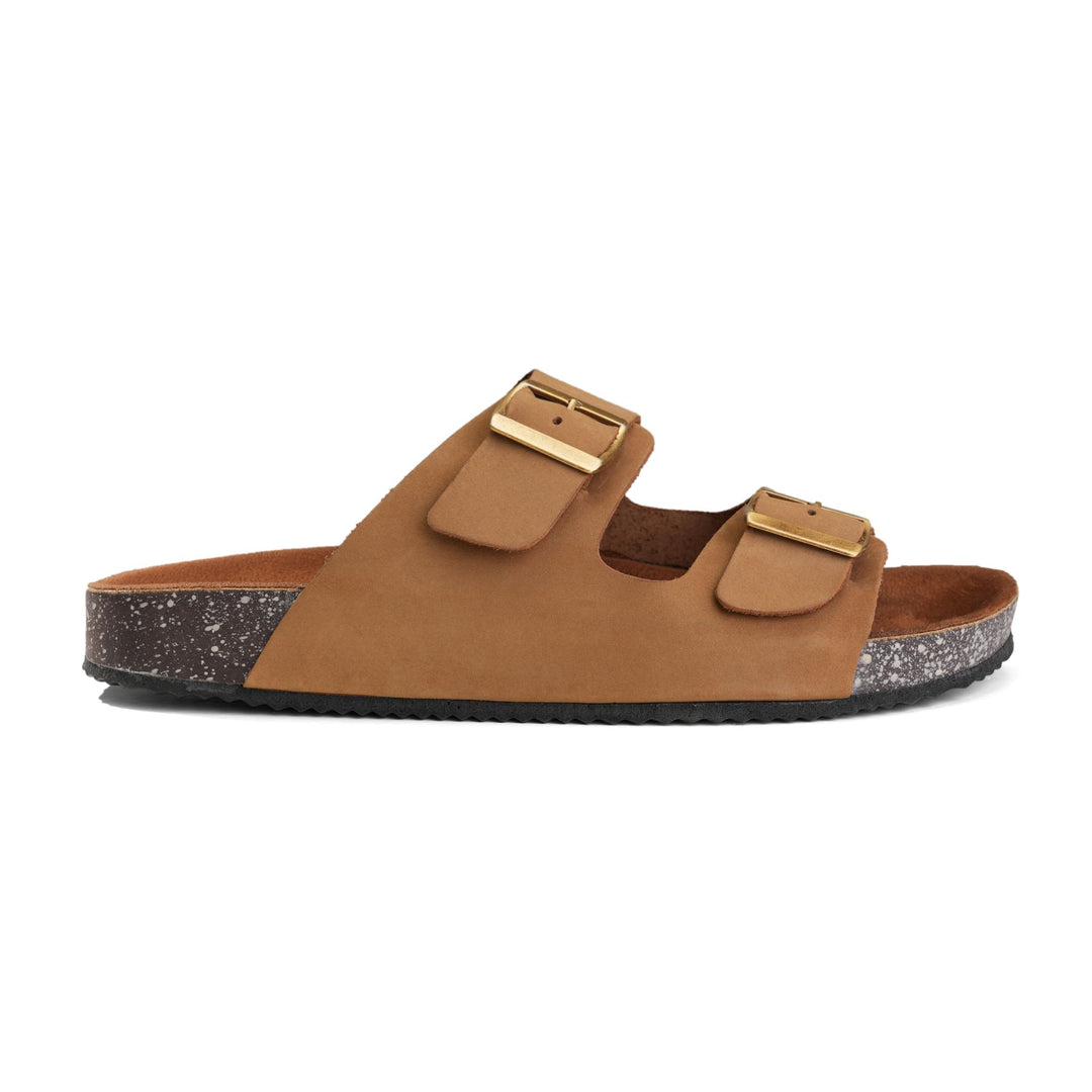 Arizona Soft Footbed Double Buckle -Sandy Brown