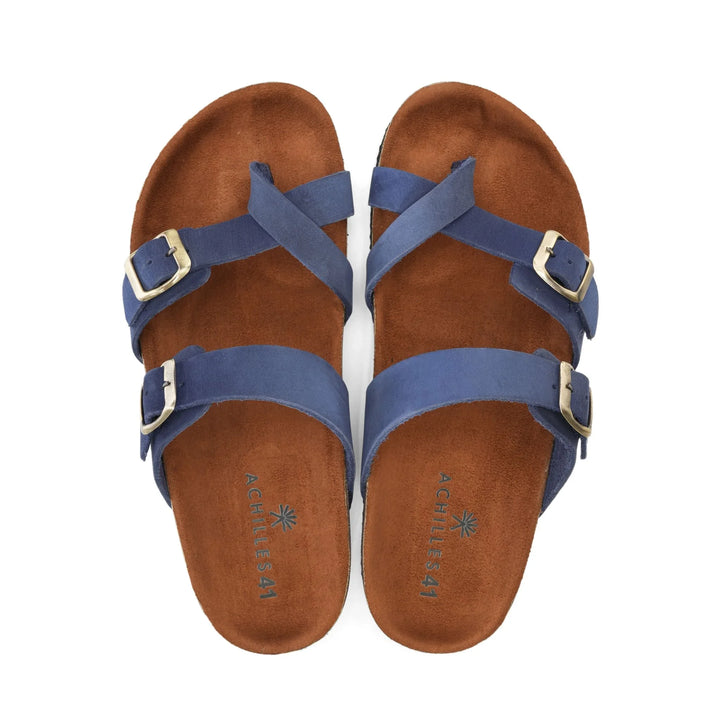 Mayari Soft Footbed Sandals | Navy Blue
