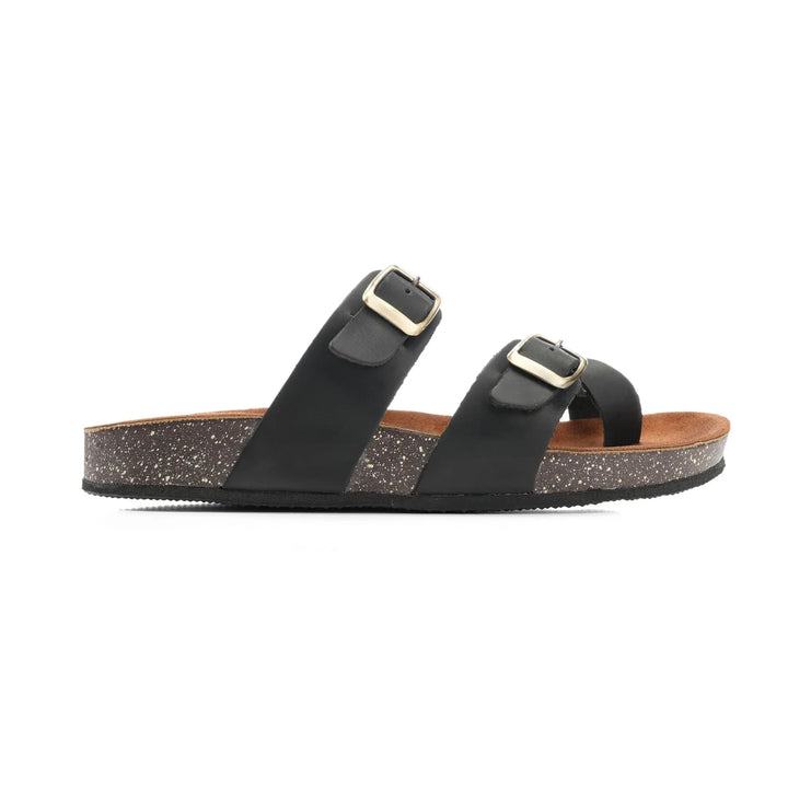 Mayari Soft Footbed Sandals | Black